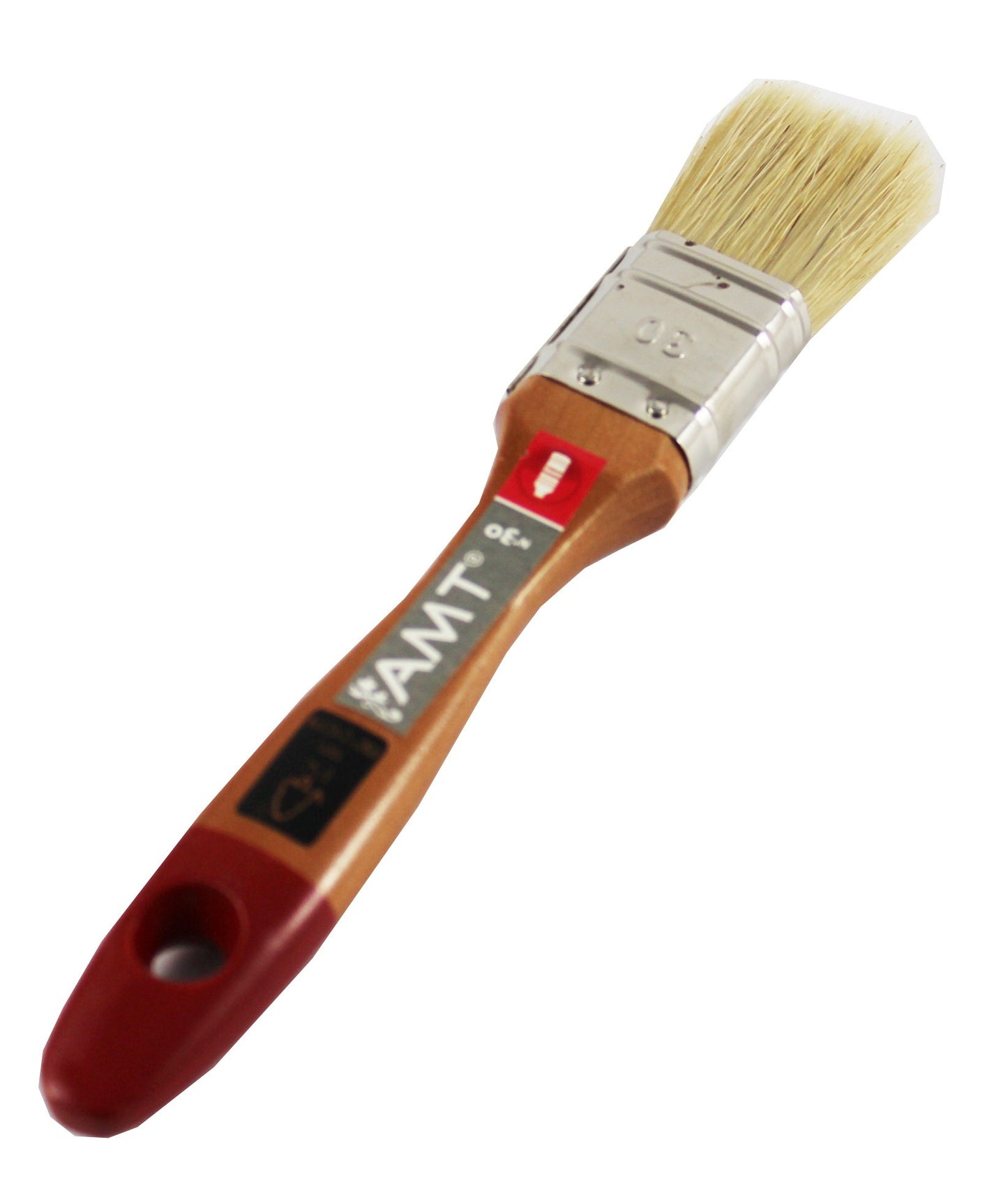 Pinceau Plat - Peintures Avec Solvant - Manche Bois Fsc - N°30 - Amt