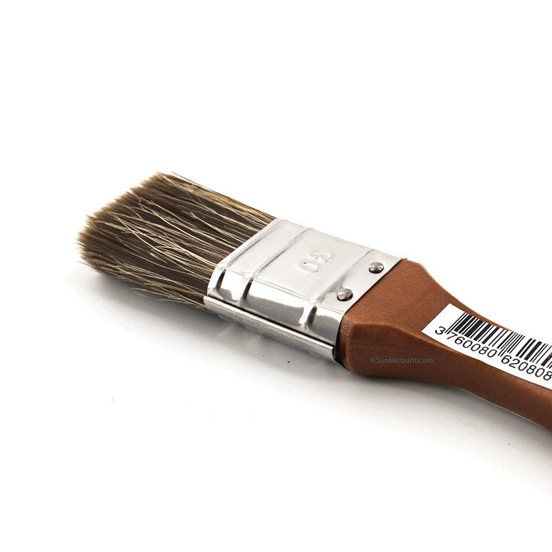 Pinceau Plat - Spécial Bois - Manche Bois Fsc - N°30 - Amt
