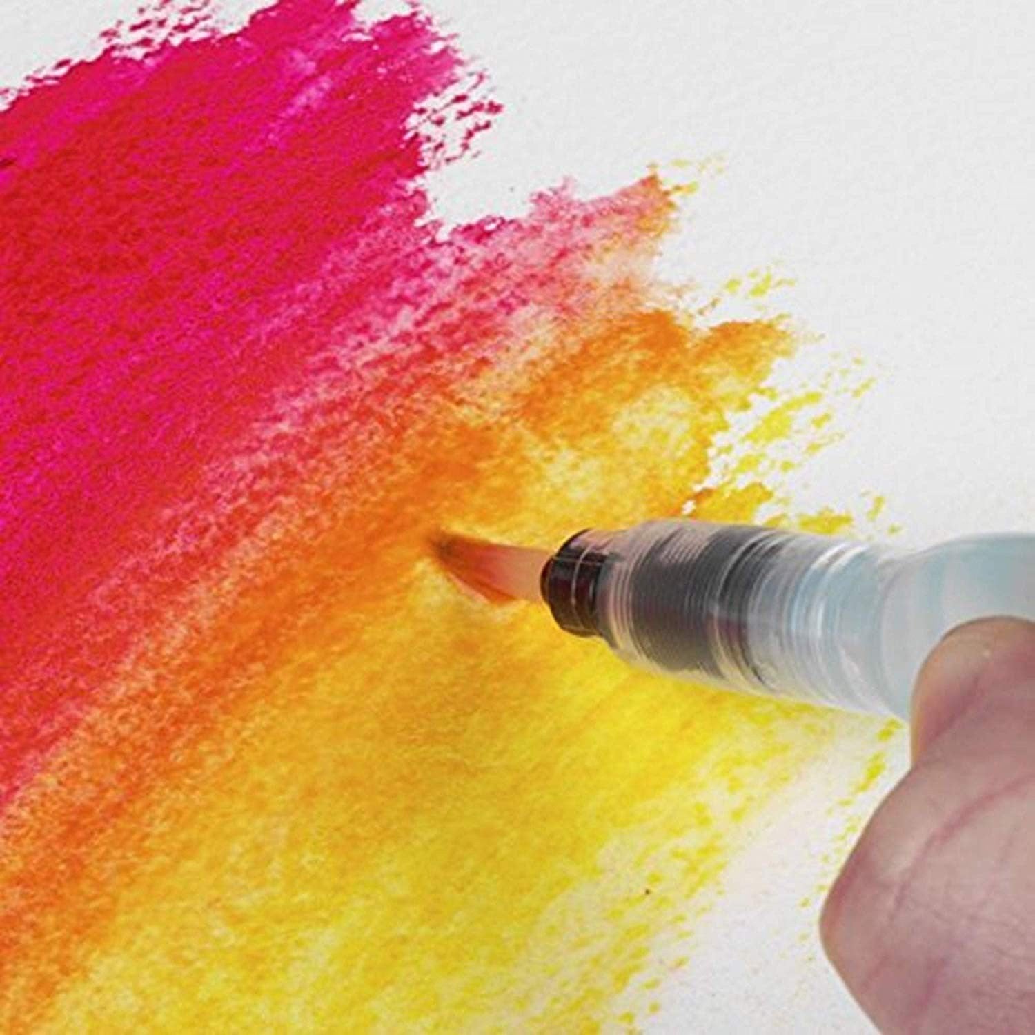 Pinceau avec réservoir d'eau - Aquarelle - Peinture - Apli
