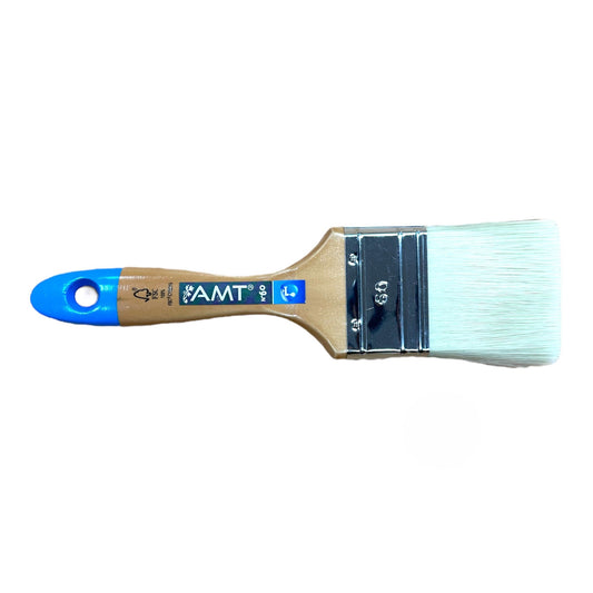 Pinceau - Plat - Spécial peinture acrylique - N°60 - 6 cm largeur - Manche en bois