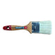Pinceau - Plat - Spécial peinture avec solvant - N°60 - 6 cm largeur - Manche en bois