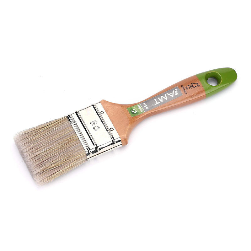 Pinceau - Plat - Spécial façade - N°50 - 5 cm largeur - Manche en bois