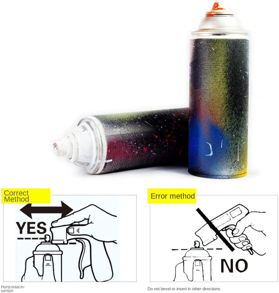 Poignée pistolet professionnel pour bombe de peinture spray gun SURDISCOUNT