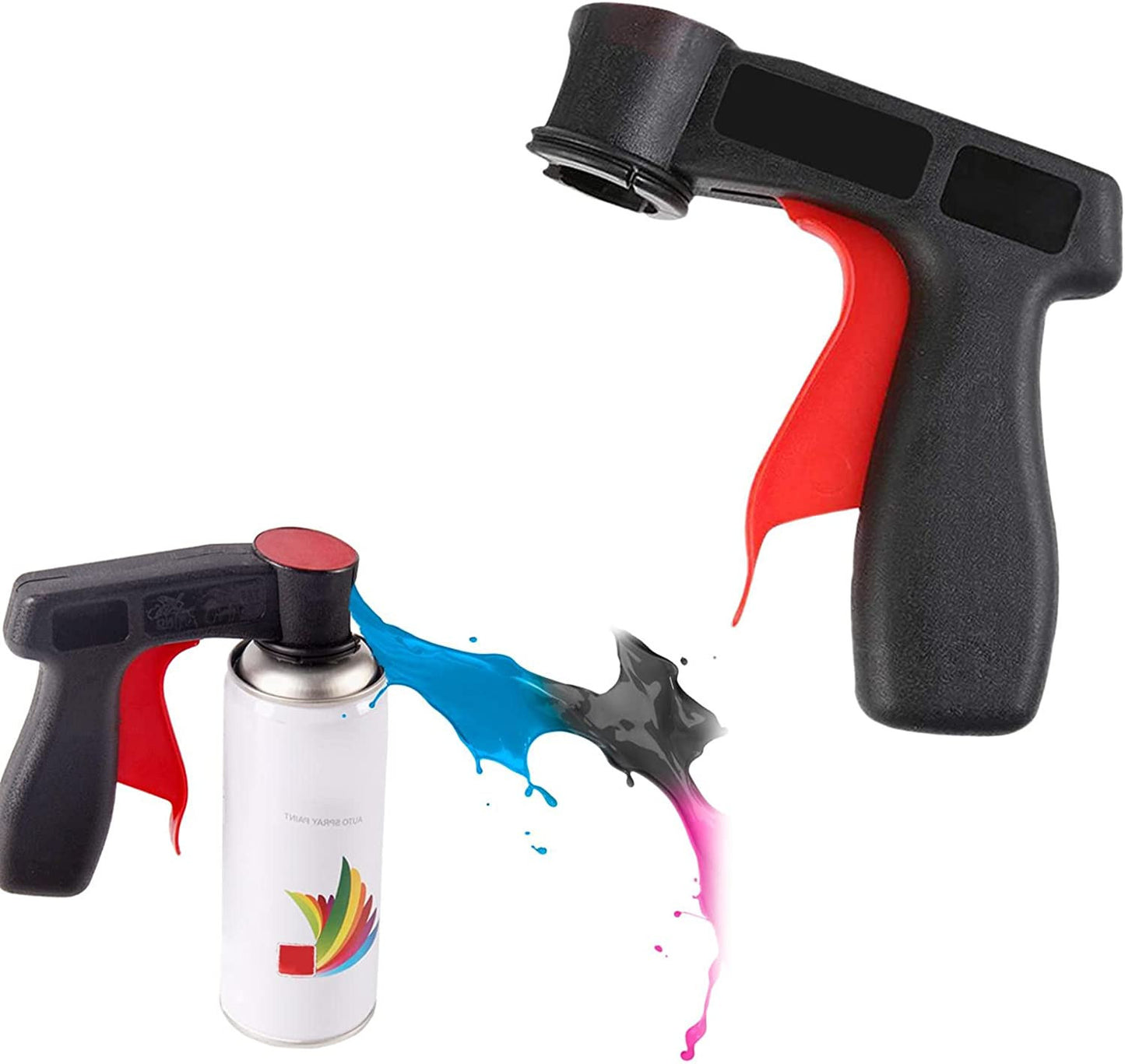 Poignée pistolet professionnel pour bombe de peinture spray gun SURDISCOUNT