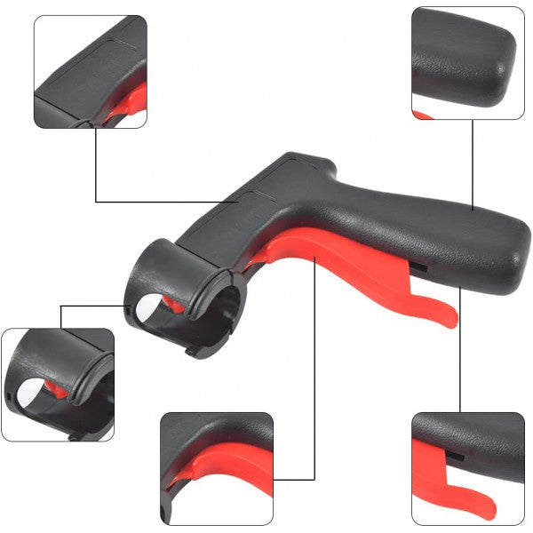 Poignée pistolet professionnel pour bombe de peinture spray gun SURDISCOUNT