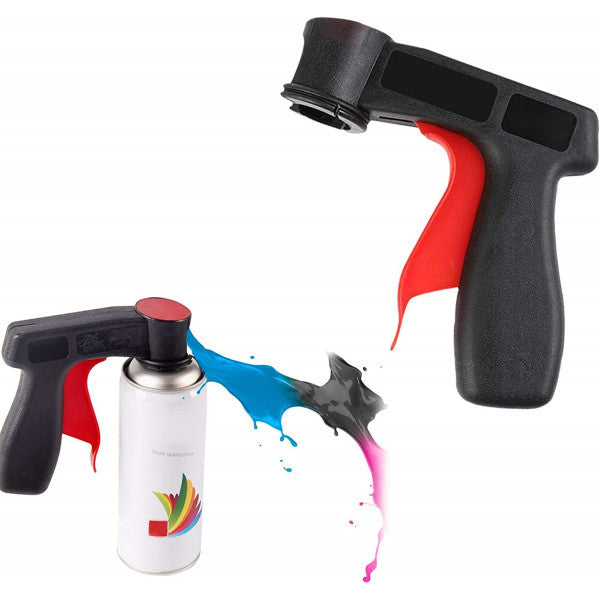 Poignée pistolet professionnel pour bombe de peinture spray gun SURDISCOUNT