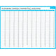 Planning Perpétuel Effaçable Hebdomadaire Et Annuel Scolaire 42X32Cm