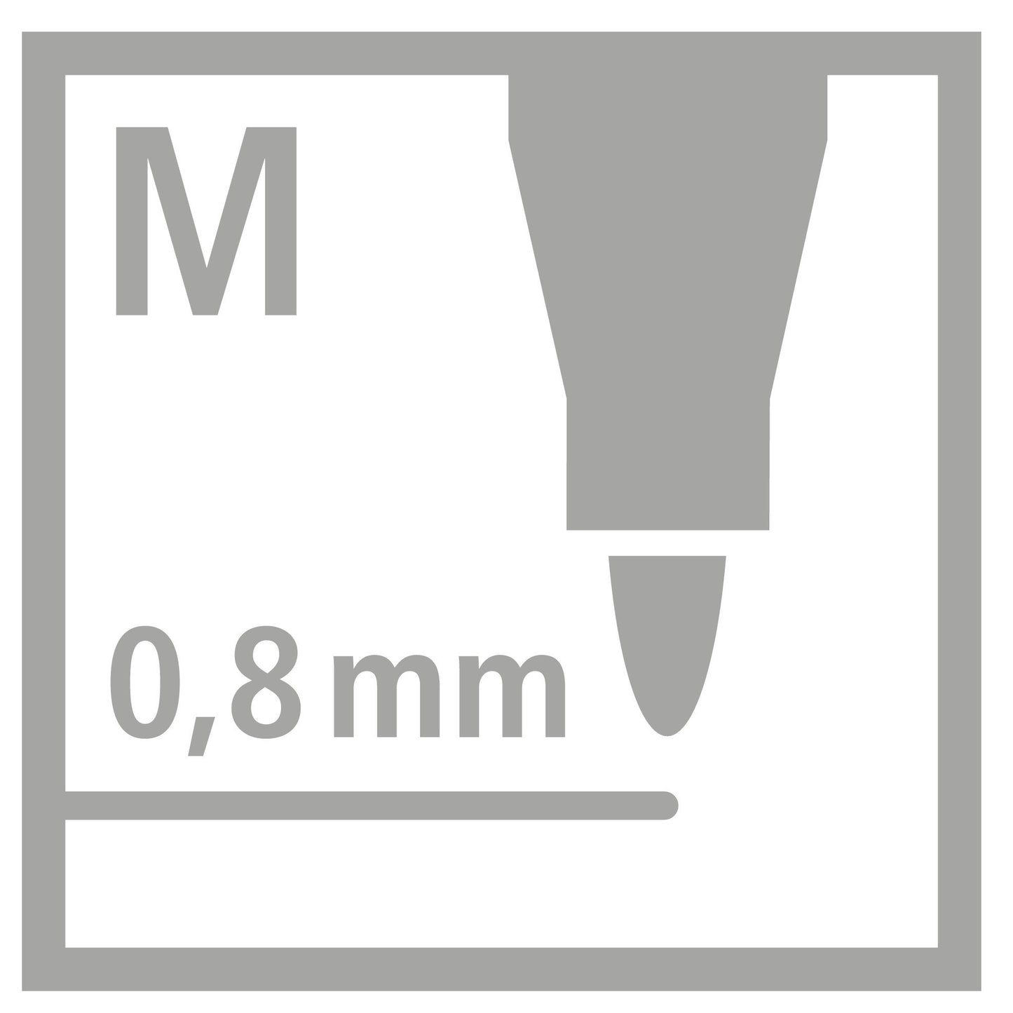 Pochette de 4 stylos-feutres STABILO pointMax - pointe moyenne - noir