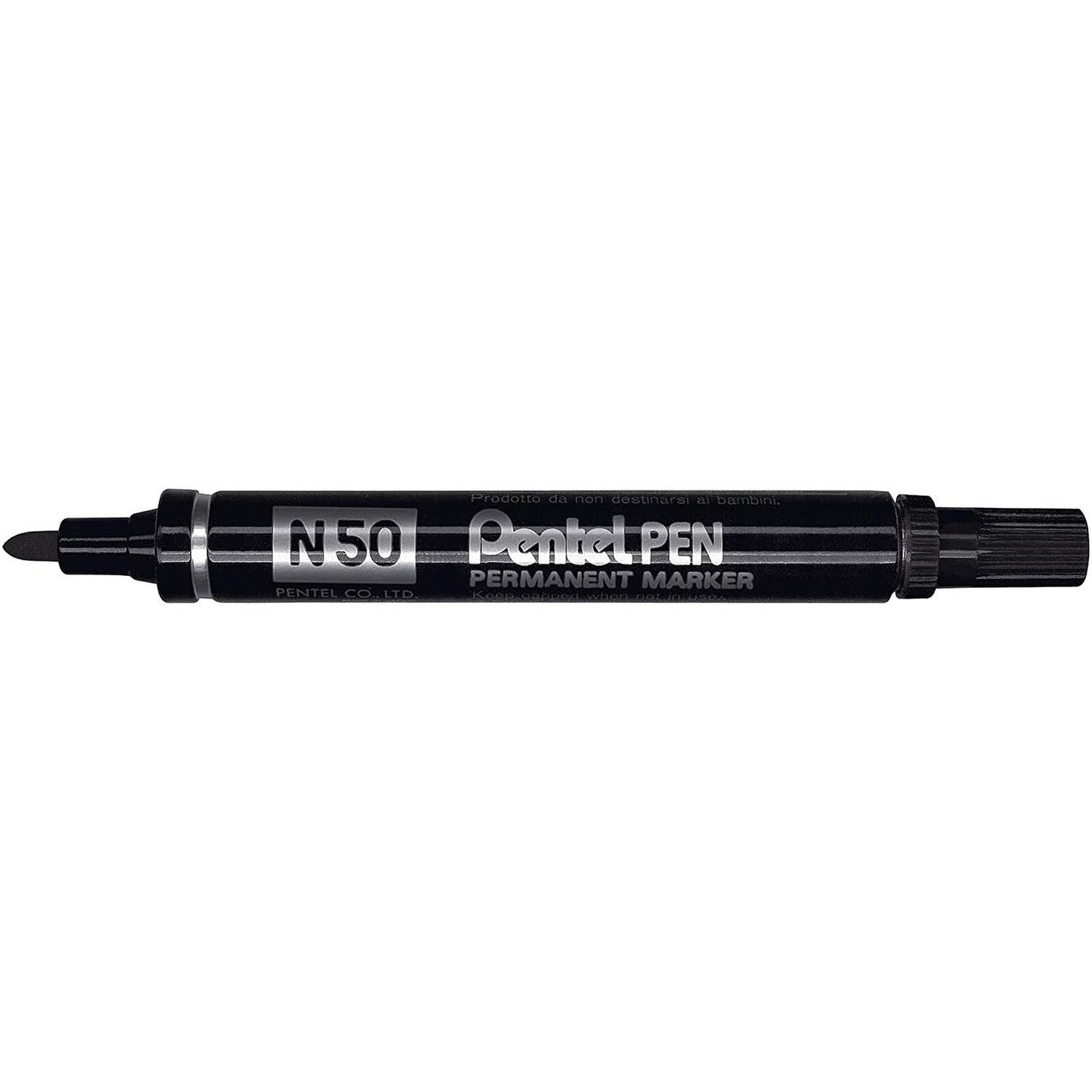 Pochette de 4 marqueurs - Permanent - Pointe ogive - Toutes surfaces - Pentel - Maxiflo