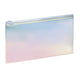 Pochette trousse plate transparente 22x12cm Iris Exacompta