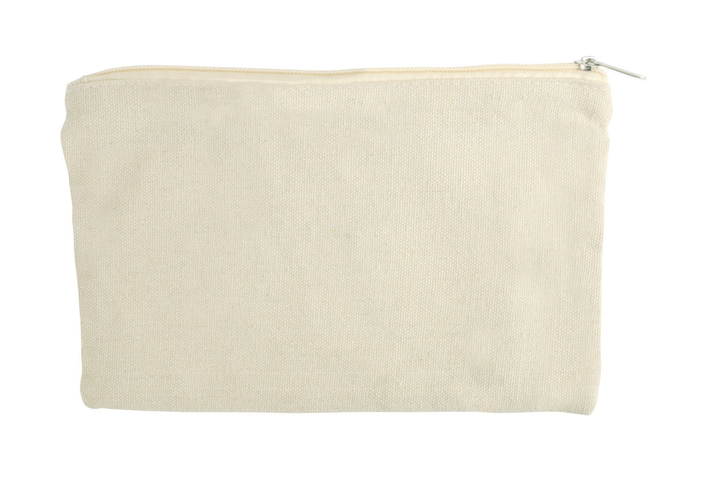 Pochette zippée - Coton - A personnaliser - 22 x 13 cm - Ctop