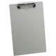 Porte-bloc - Pour documents A4 - Clip métal - En aluminium - Apli
