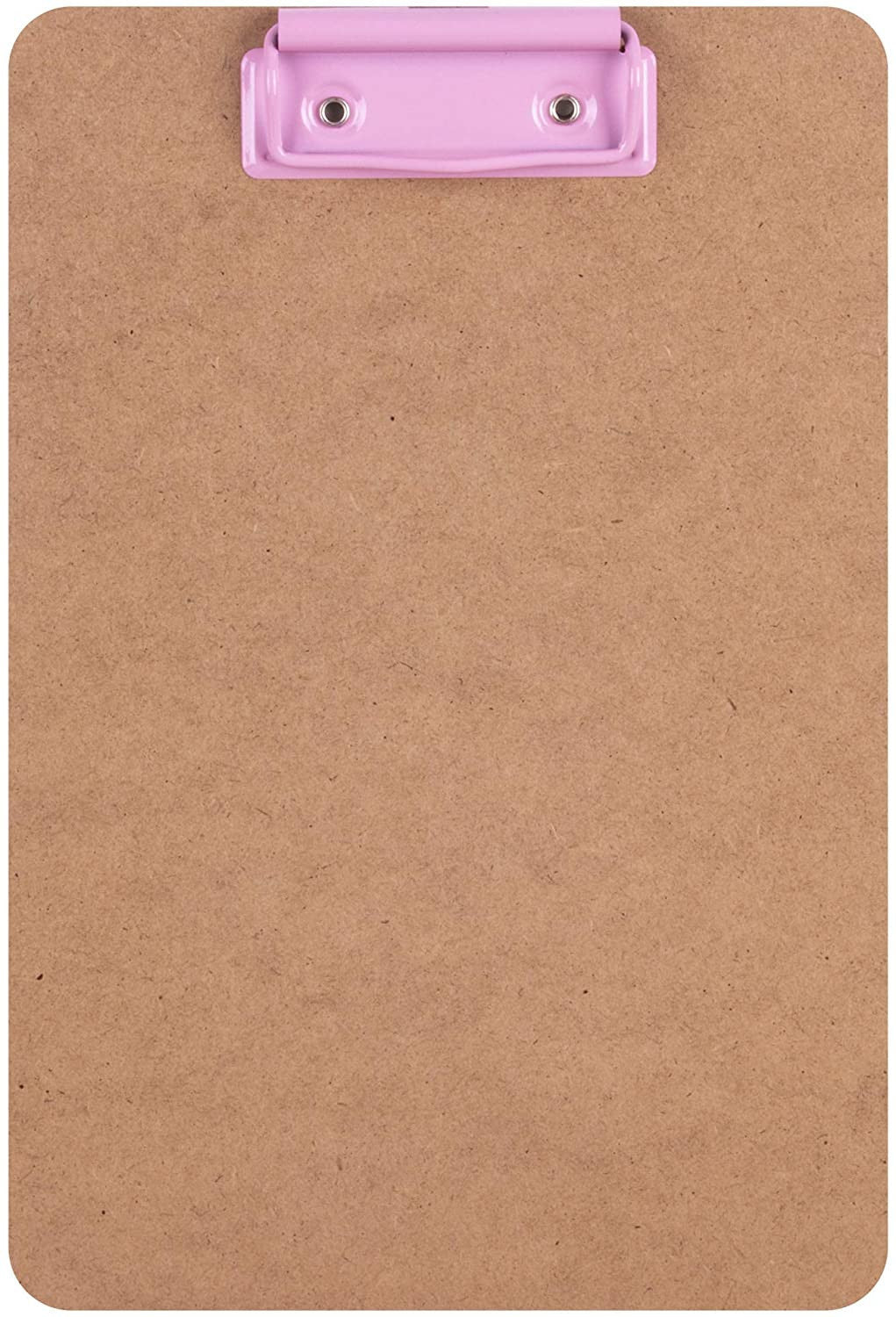 Porte-bloc - Pour document A5 - Clip métal rose - Bois - Apli Nordik