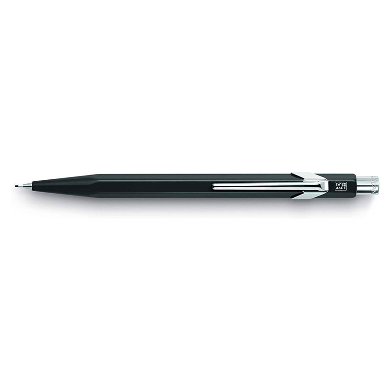 Porte-mines - Métal - Noir - Mine de 0,7mm - Rechargeable - Caran d'Ache 849