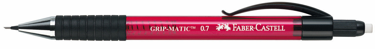 Porte-mine Grip Matic 0,7 mm rouge Faber-Castell