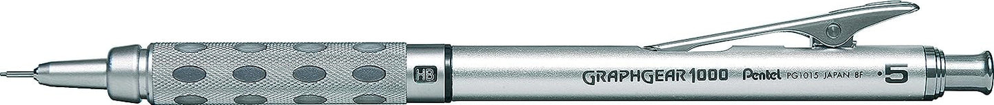 Porte-mines - Métal - Rechargeable - HB - Mine 0.5mm - Pentel - Graphgear 1000