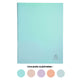 Porte-vue - 60 vues - Couleurs pastels - Exacompta