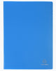 Porte-vues - 60 vues - 30 pochettes - Bleu - A4 - Souple - Exacompta
