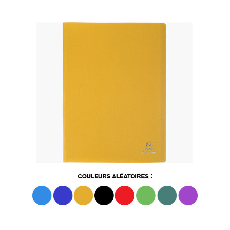 Porte-vues - Lutin - 160 vues - Polypro - A4 - Couleurs assorties - Exacompta