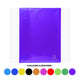 Porte-vues - Lutin - 200 vues - Polypro semi-rigide - A4 - Couleurs assorties - Exacompta