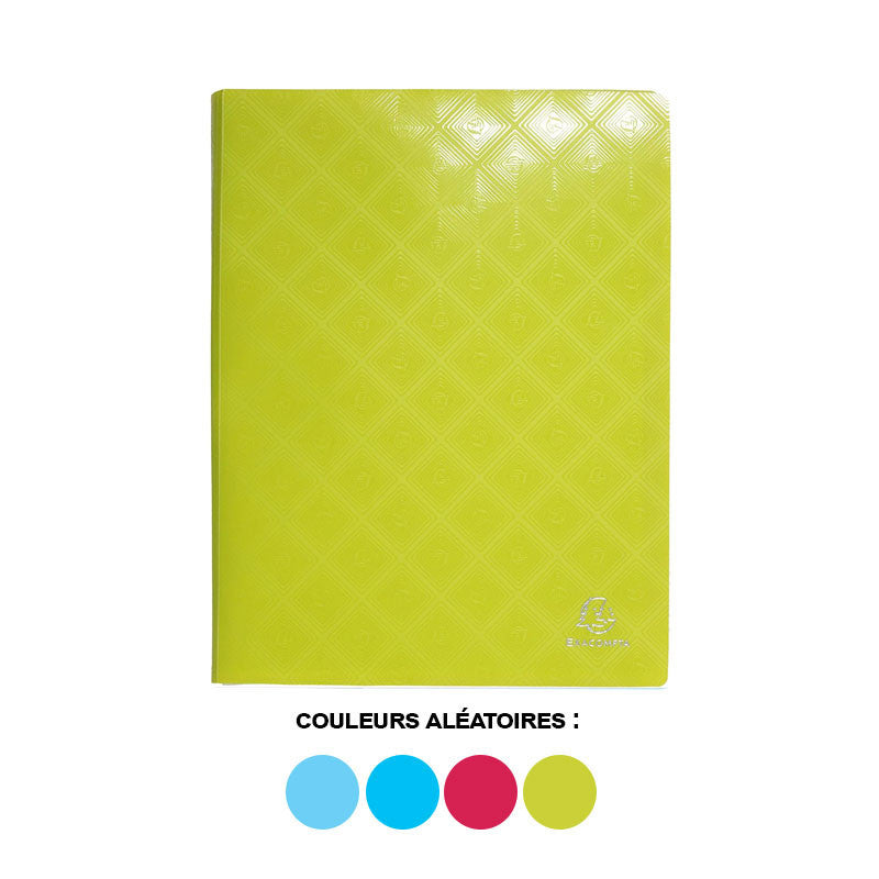 Porte-vues - Lutin - 40 vues - Polypro semi-rigide - A4 - Couleurs assorties - Exacompta