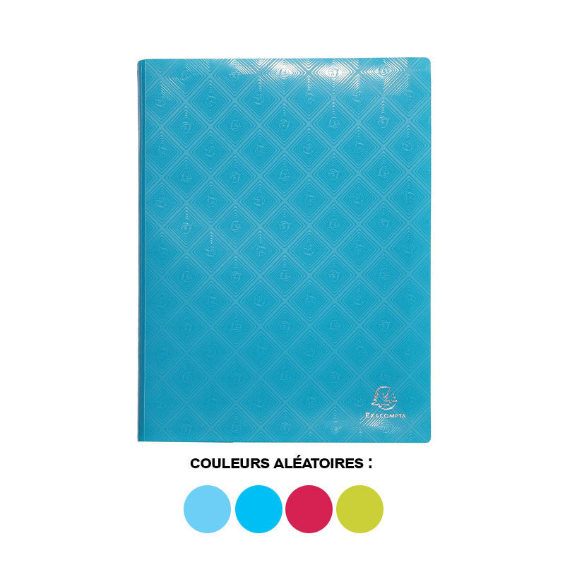 Porte-vues - Lutin - 40 vues - Polypro semi-rigide - A4 - Couleurs assorties - Exacompta