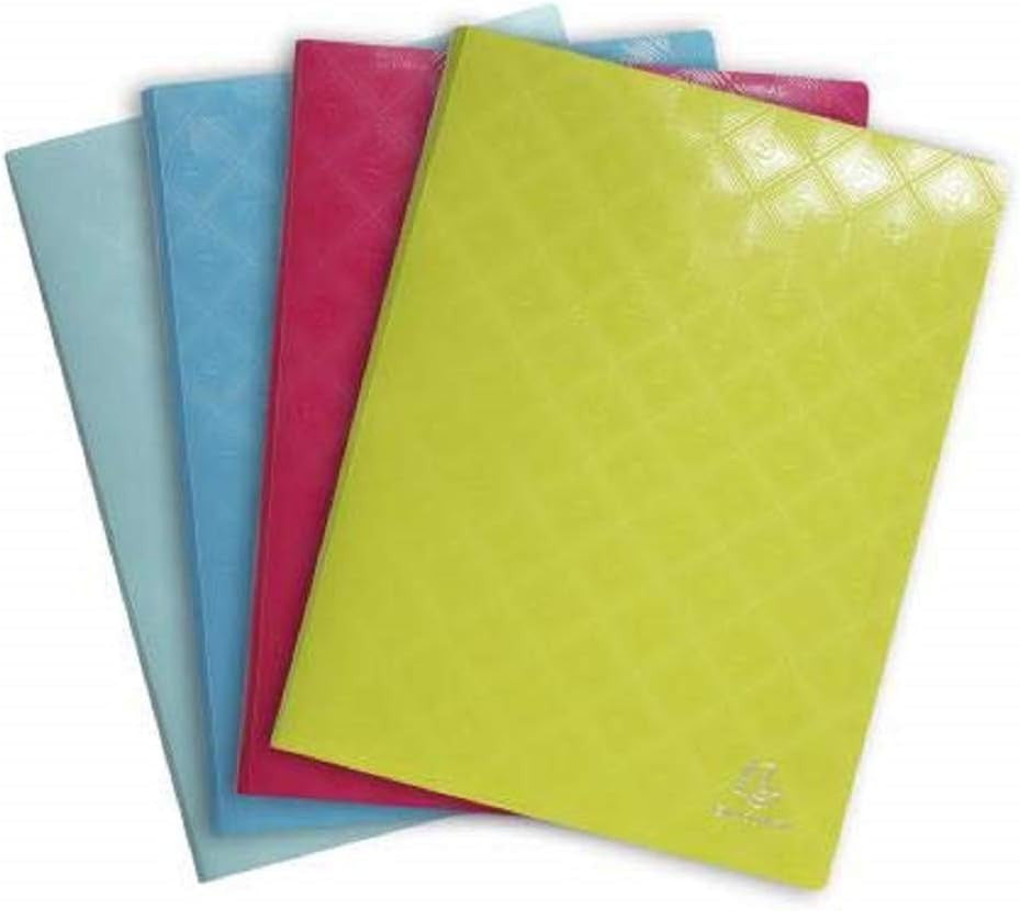 Porte-vues - Lutin - 40 vues - Polypro semi-rigide - A4 - Couleurs assorties - Exacompta