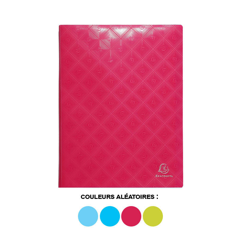 Porte-vues - Lutin - 40 vues - Polypro semi-rigide - A4 - Couleurs assorties - Exacompta