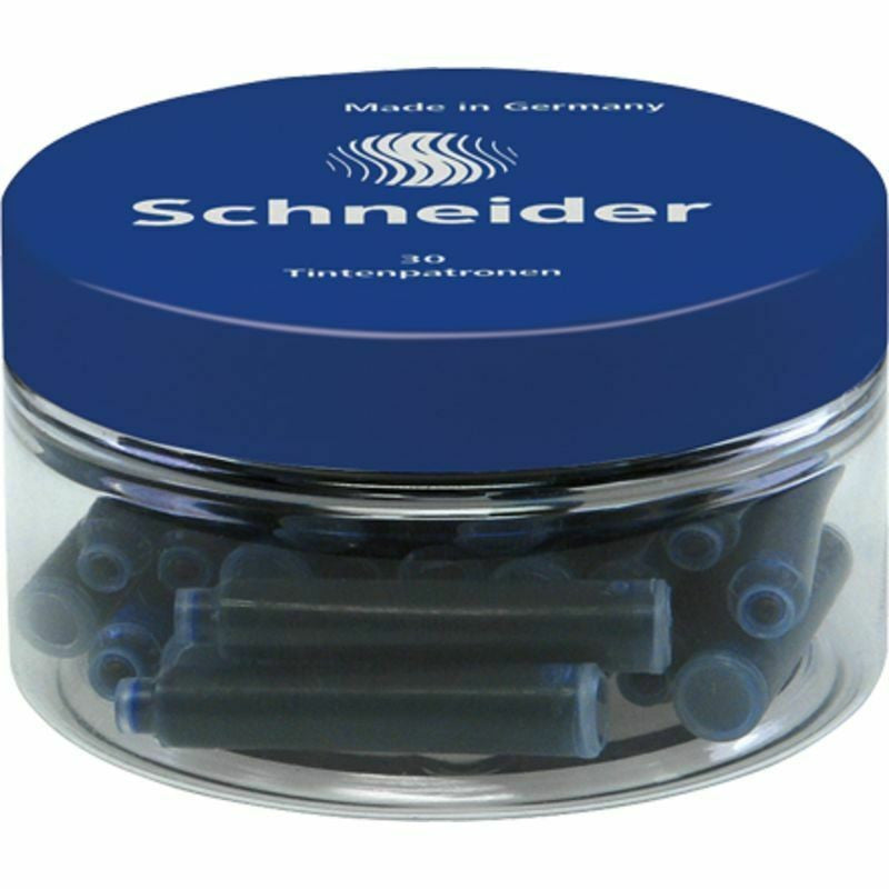 Pot De 30 Cartouches Encre Bleue Royale Pvc - Schneider