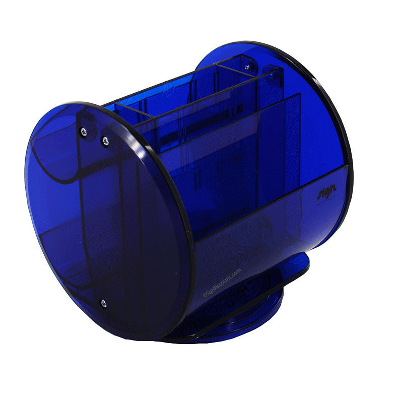 Pot Multifonction Bleu 6 Compartiments - Rotatif