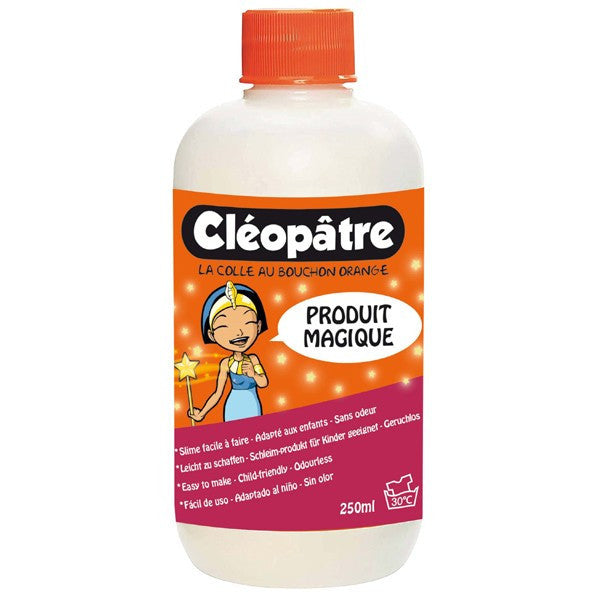 Produit magique pour faire le slime - Cléopâtre - Flacon de 250 ml