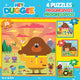 Puzzle - Hey Oua-Oua - 4 modèles de 12 16 20 et 25 pièces - Enfant dès 3 ans