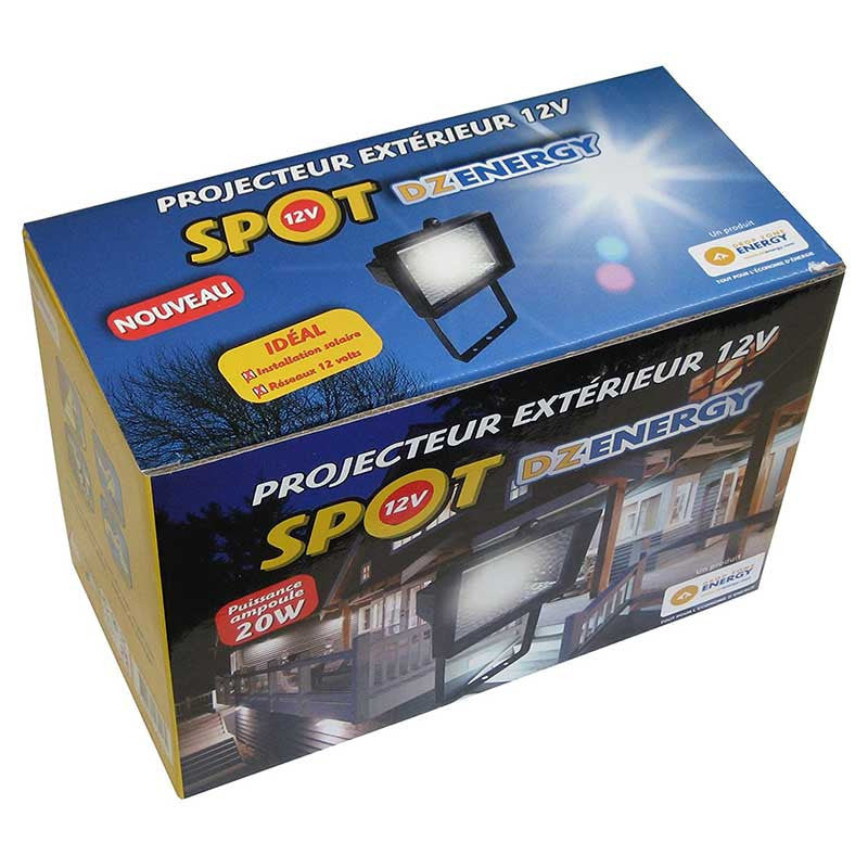 Projecteur extérieur 12V - DZ Energy