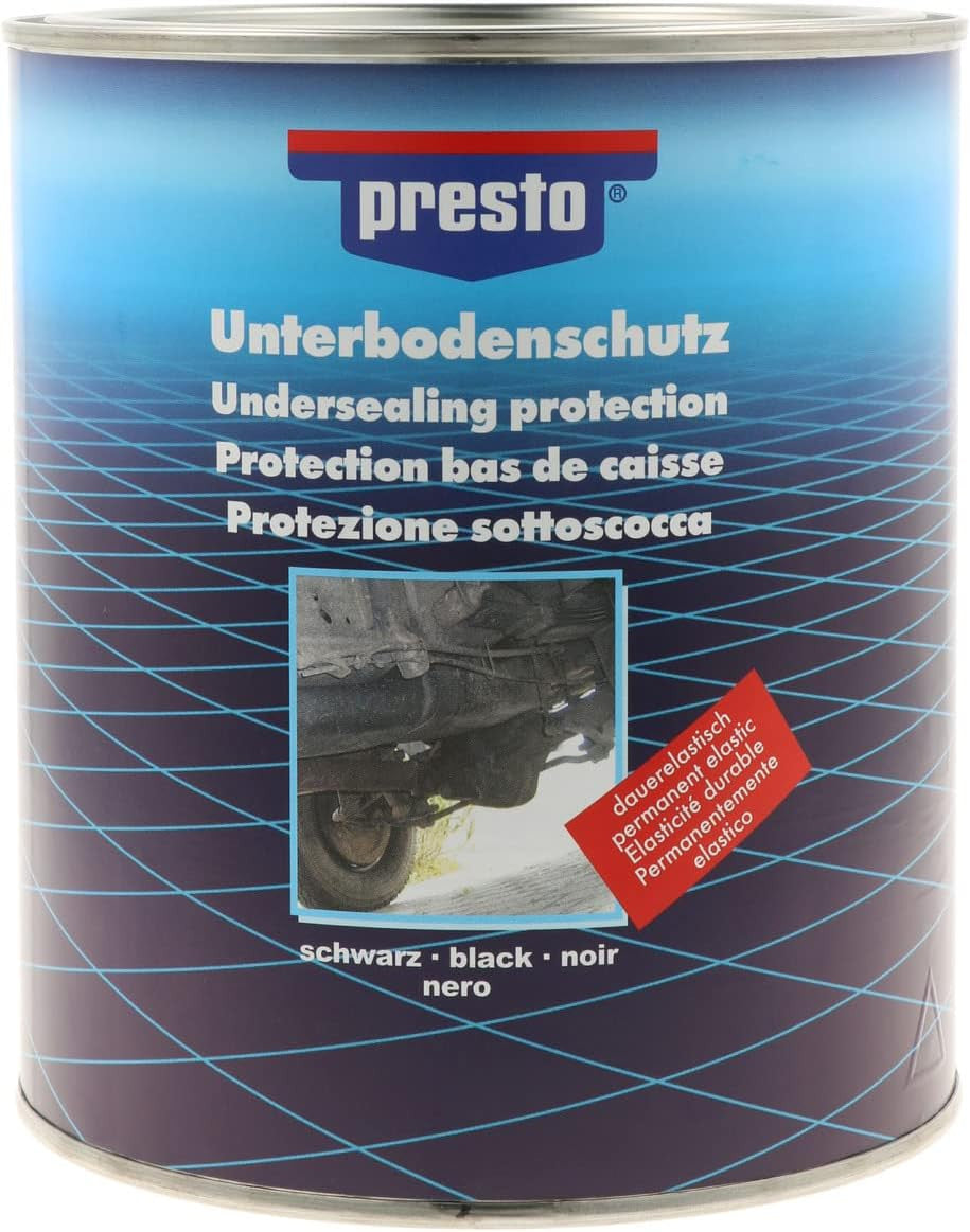 Produit de protection pour bas de caisse - Voiture - Noir - Pot de 2,5kg - Presto