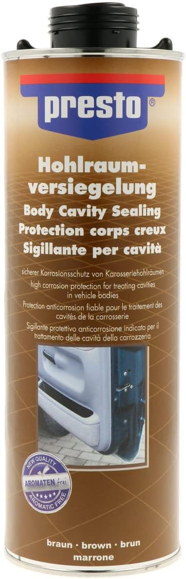 Produit de protection corps creux - Portes, capots de voiture - Presto - 1L