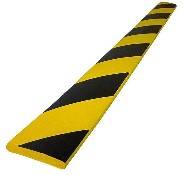 Protection souple en mousse pour étagères de stockage - Noir/Jaune - 75 cm - Viso