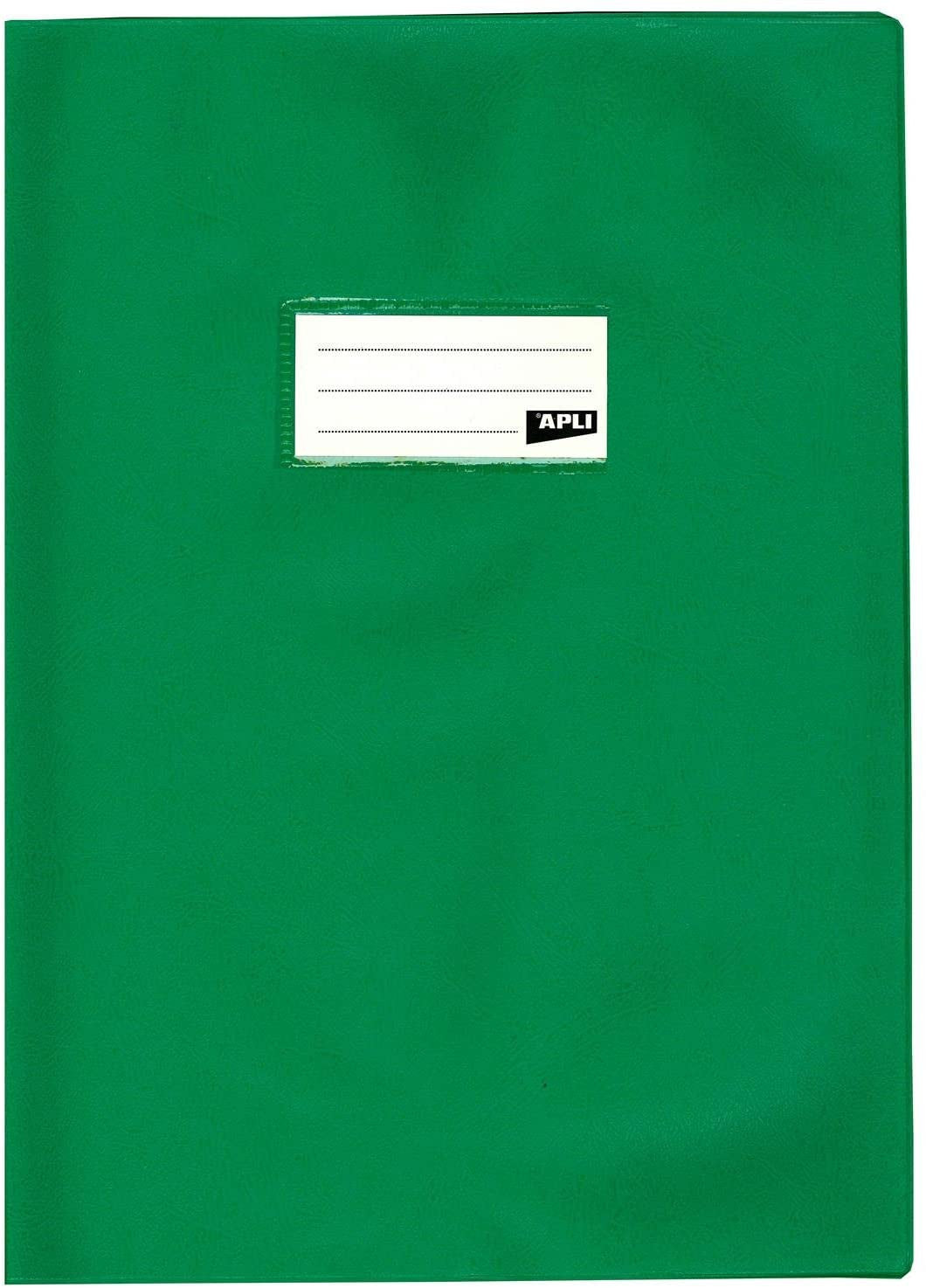 Protège-cahier 21 x 29,7 cm A4 plastique vert Apli