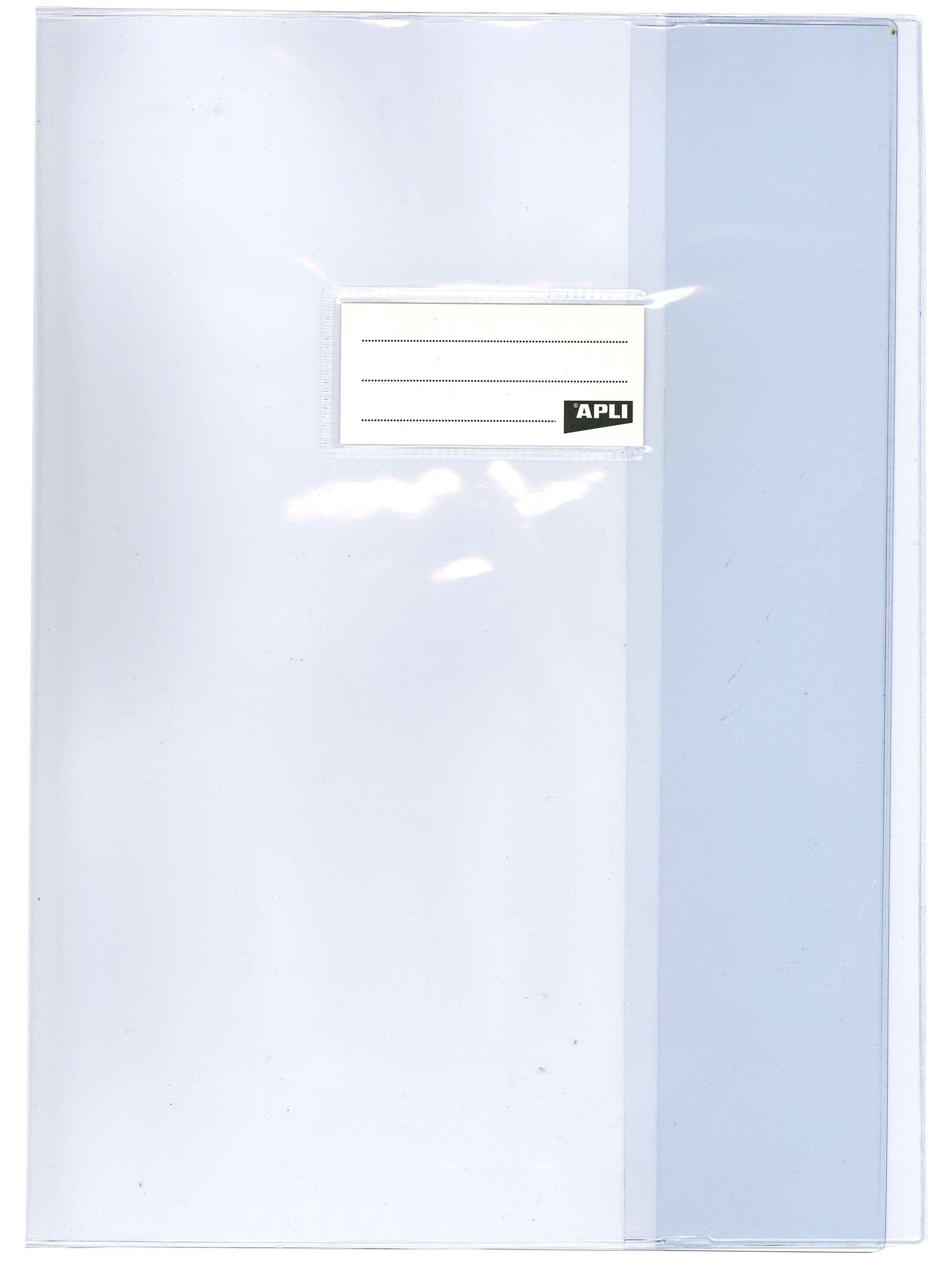 Protège-cahier transparent en PVC – Format A4 21x29,7 CM – Épaisseur 19/100ème – Grain lisse