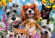 Puzzle - 200 pièces - Le selfie des animaux - Chien - Chat - Dès 6 ans - Educa