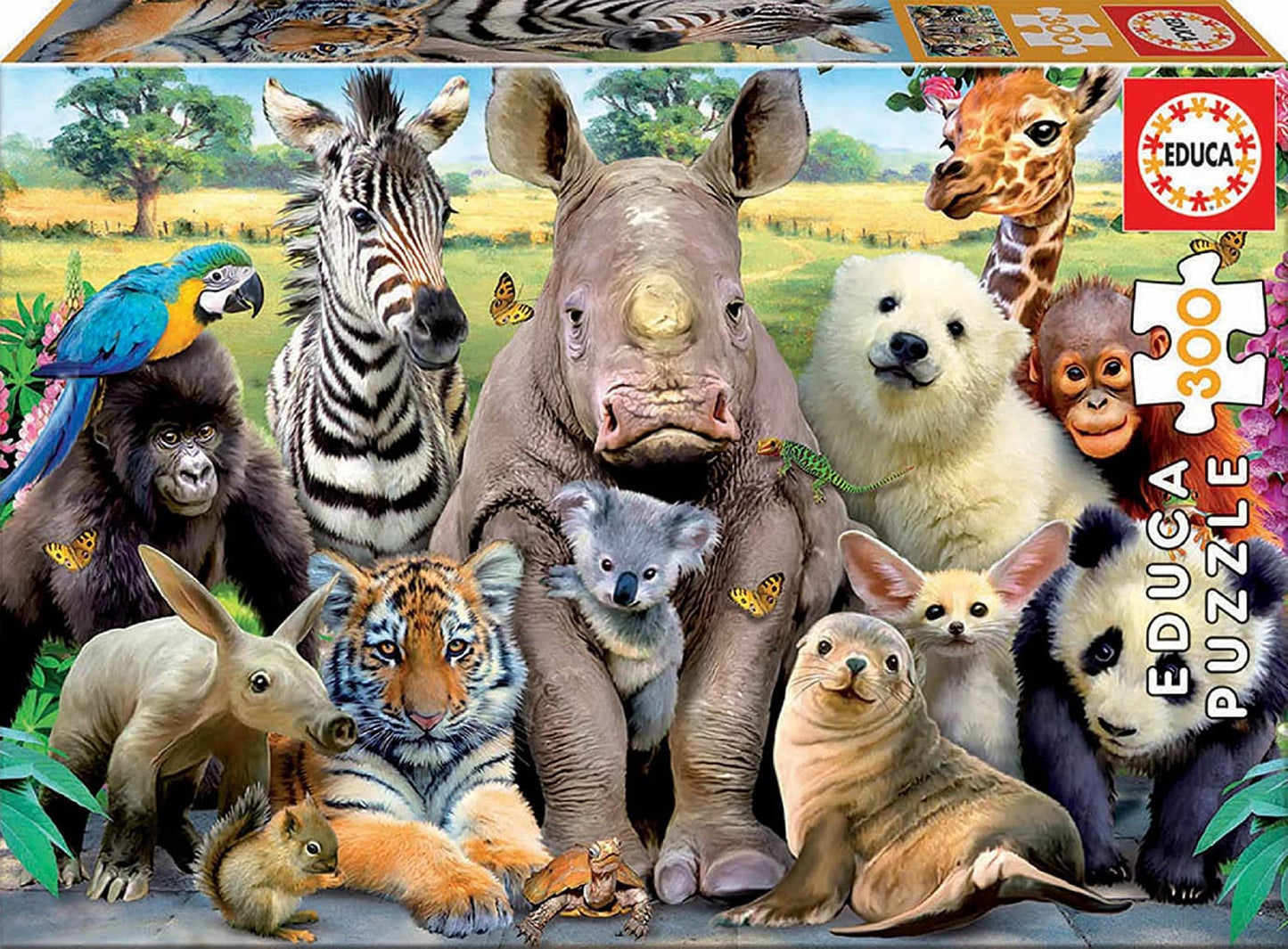 Puzzle - Animaux - Jungle - 300 pièces - Educa