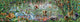 Puzzle - 33600 pièces - 570 x 157 cm - Animaux de la vie sauvage - Educa