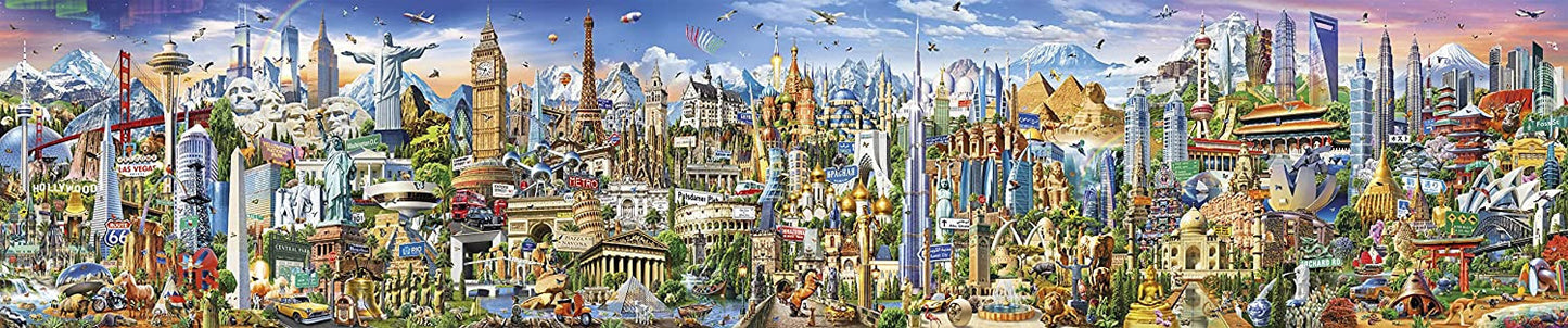 Puzzle - 42000 pièces - XXL - Le tour du monde - Educa