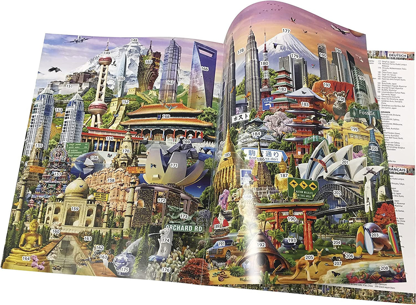 Puzzle - 42000 pièces - XXL - Le tour du monde - Educa