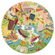 Puzzle - Forme ronde - Les grands monuments - Enfant - 48 pièces - Apli Kids