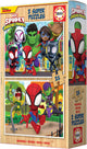 Puzzle en bois - Spidey et ses amazing amis - 2 x 25 pièces - Dès 3 ans - Educa