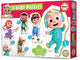 Puzzle - Pour bébé - 5 puzzles - Cocomelon - 3 à 5 pièces - Dès 2 ans