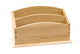Range-courrier - 2 compartiments - Bois - A décorer - 25x25,5x12 cm - Ctop