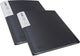 Porte-vues - 200 vues - 100 pochettes - A4 - Noir - Lot de 2 - Rapesco