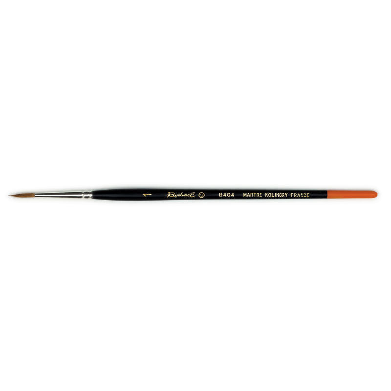 Pinceau - Rond - Aquarelle - Kolinsky S - Série 8404 - N°1 - Raphaël