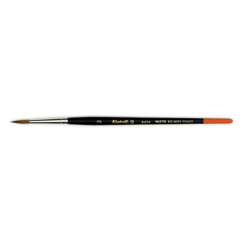 Pinceau - Rond - Aquarelle - Kolinsky S - Série 8404 - N°3 - Raphaël
